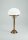 Pilzleuchte Premium Glas Messing E27 38 cm blendarm