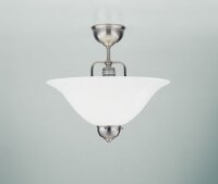 Stilvolle Deckenlampe Messing Glas E27 Ø35 cm in...
