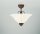 Blendarme Deckenlampe Messing Antik Glas Marmor &Oslash;35 cm