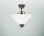 Runde Deckenlampe Messing Antik Glas E27 &Oslash;30 cm elegant