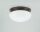 Stilvolle Deckenlampe E27 Messing Antik Glas &Oslash;30 cm