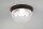 Deckenlampe Antik Messing Glas mit Muster E27 &Oslash;40 cm