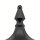 Wandleuchte Außen Glas Metall Schwarz E27 IP43 B:26 cm