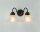 Florale Wandlampe Glas Messing E27 Antik Champagner