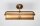 Schwenkbare Bilderlampe Messing massiv E14 B:34 cm