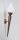 Dekorative Wandfackel Echt-Messing Glas E27 H:65 cm
