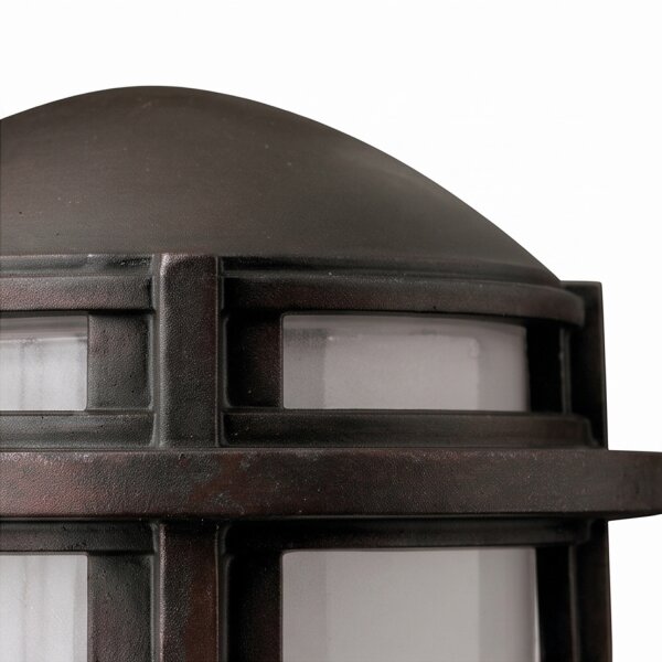 Wandlampe Außen Bronze rund IP44 Maritim Haustür