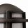 Wandlampe Außen Bronze rund IP44 Maritim Haustür