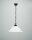 Antike Pendelleuchte Glas Messing &Oslash;35 cm E27 blendarm