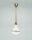 Jugendstil H&auml;ngelampe Berliner Messing Glas E27 &Oslash;24 cm