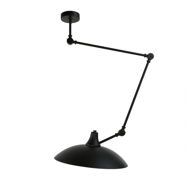Schwarze Deckenlampe Wohnzimmer Leuchte Decke