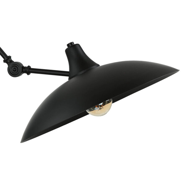 Schwarze Deckenlampe Wohnzimmer Leuchte Decke