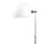 Stehlampe Wohnzimmer Leseleuchte Chrom Weiß Bauhaus