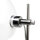 Stehlampe Wohnzimmer Leseleuchte Chrom Weiß Bauhaus