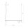 Pendelleuchte Aluminium Glas 107 cm GU10 G9 blendarm