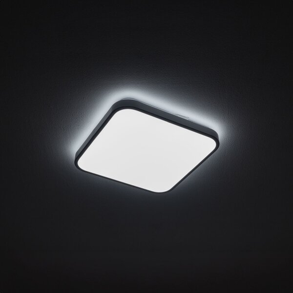 Weiße LED Deckenlampe Metall 4000 K 16 W blendarm