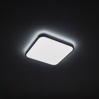Weiße LED Deckenlampe Metall 4000 K 16 W blendarm