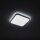 Weiße LED Deckenlampe Metall 4000 K 16 W blendarm