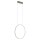 LED Hängelampe Aluminium Ring Seidenolive 21 W 660 lm