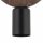 Dekorative Hängelampe Holz Metall Ø16 cm rund E27
