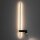 LED Wandlampe Schwarz Aluminium GU10 H:80 cm indirekt