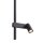 LED Wandlampe Schwarz Aluminium GU10 H:80 cm indirekt