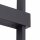 LED Wandleuchte Schwarz Aluminium GU10 H:80 cm indirekt