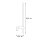 LED Wandleuchte Schwarz Aluminium GU10 H:80 cm indirekt