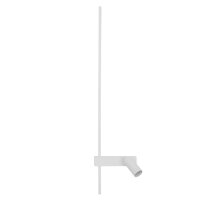 LED Wandleuchte Wei&szlig; Aluminium GU10 H:80 cm indirekt