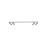 Schwenkbarer Deckenspot Seidengrau Metall 90,5 cm GU10