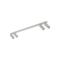 Schwenkbarer Deckenspot Seidengrau Metall 90,5 cm GU10
