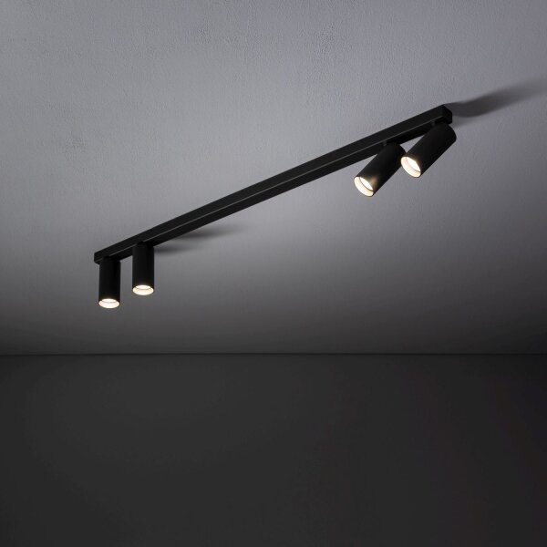 Schwenkbarer Deckenspot Umbra Grau Metall 90,5 cm GU10