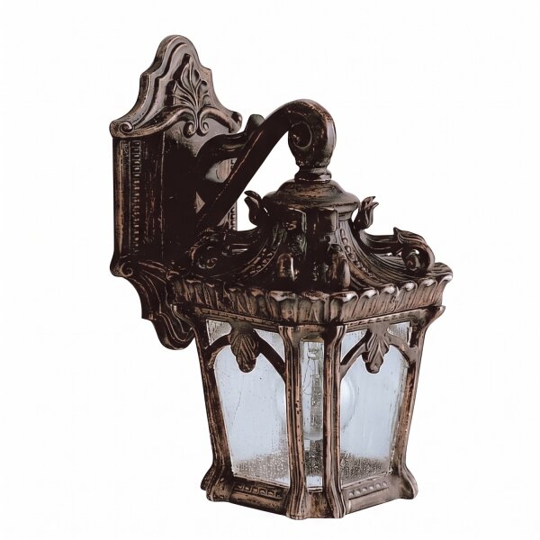Außenwandleuchte Vintage Antik Aluminium IP44