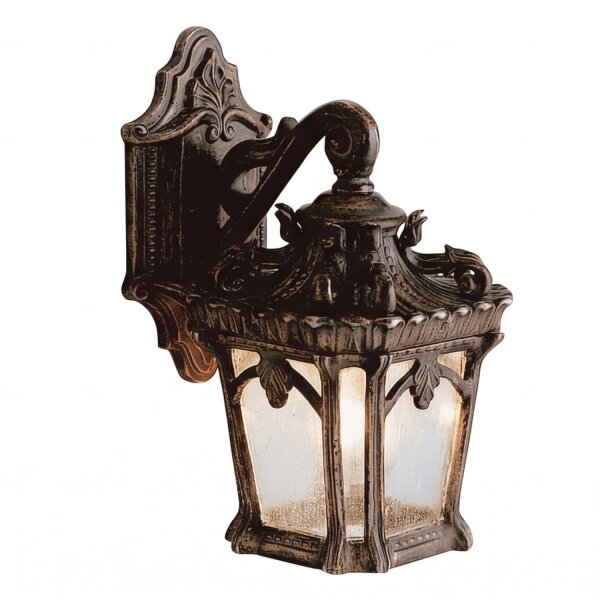 Außenwandleuchte Vintage Antik Aluminium IP44