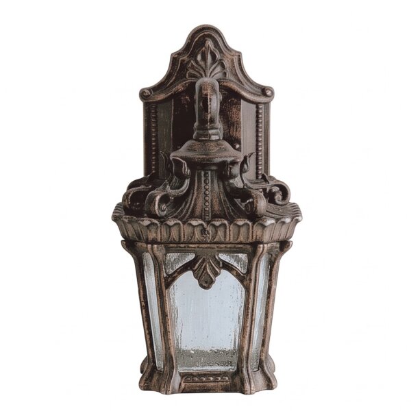 Außenwandleuchte Vintage Antik Aluminium IP44