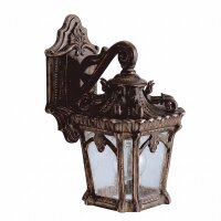Außenwandleuchte Vintage Antik Aluminium IP44