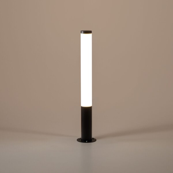 LED Pollerleuchte Aluminium Schwarz 30 W IP54 100 cm