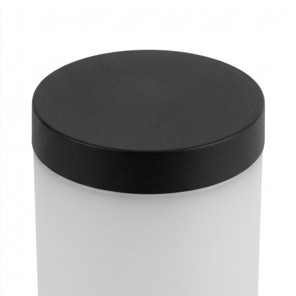 LED Pollerleuchte Aluminium Schwarz 30 W IP54 100 cm