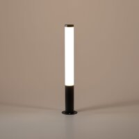 LED Pollerleuchte Aluminium Schwarz 30 W IP54 100 cm