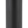 Kleine Pollerleuchte Rauchglas Aluminium E27 IP44 80 cm