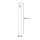 Kleine Pollerleuchte Rauchglas Aluminium E27 IP44 80 cm