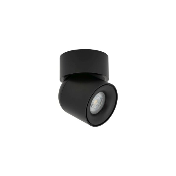 Flexibler Deckenstrahler Schwarz GU10 B:9,4 cm klein