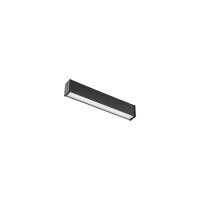 LED Deckenleuchte Schwarz Aluminium 1200 lm L:50 cm