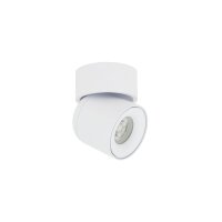 Flexibler Deckenstrahler Wei&szlig; GU10 B:9,4 cm klein
