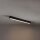 LED Deckenleuchte Schwarz Aluminium 3000 K L:100 cm