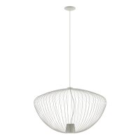 Dekorative Pendelleuchte Metall Seidengrau GU10 L:70 cm