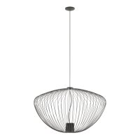 Dekorative Pendelleuchte Metall Umbra Grau GU10 L:70 cm