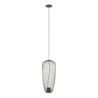 Draht Pendelleuchte Metall Umbra Grau B:27 cm GU10
