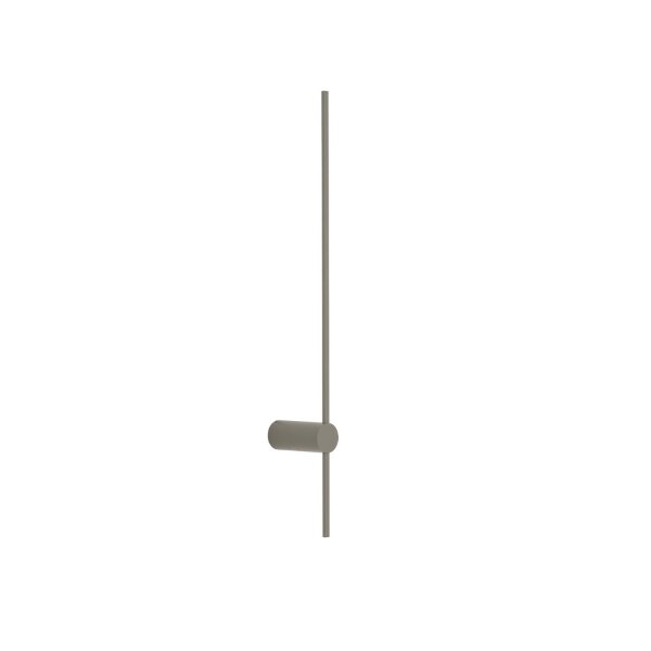 LED Wandleuchte Seidenolive 410 lm H:80 cm indirekt