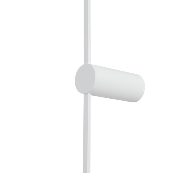 LED Wandlampe Weiß 11 W 460 lm 3000 K H:80 cm indirekt